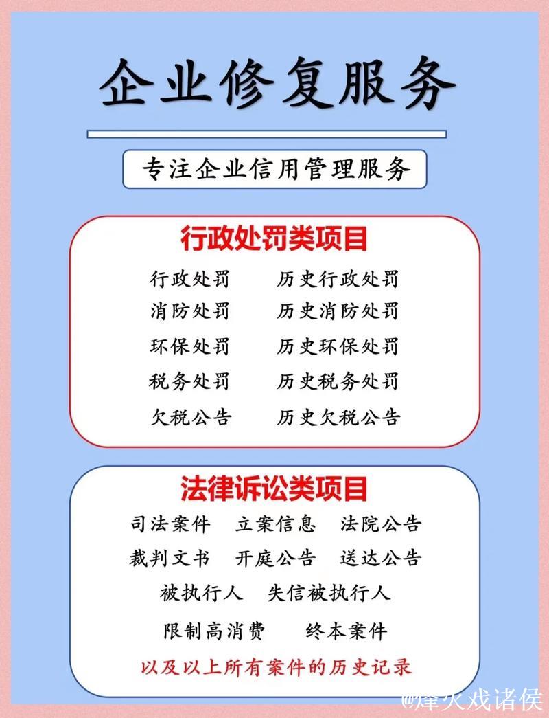 完善信用修复激发企业活力